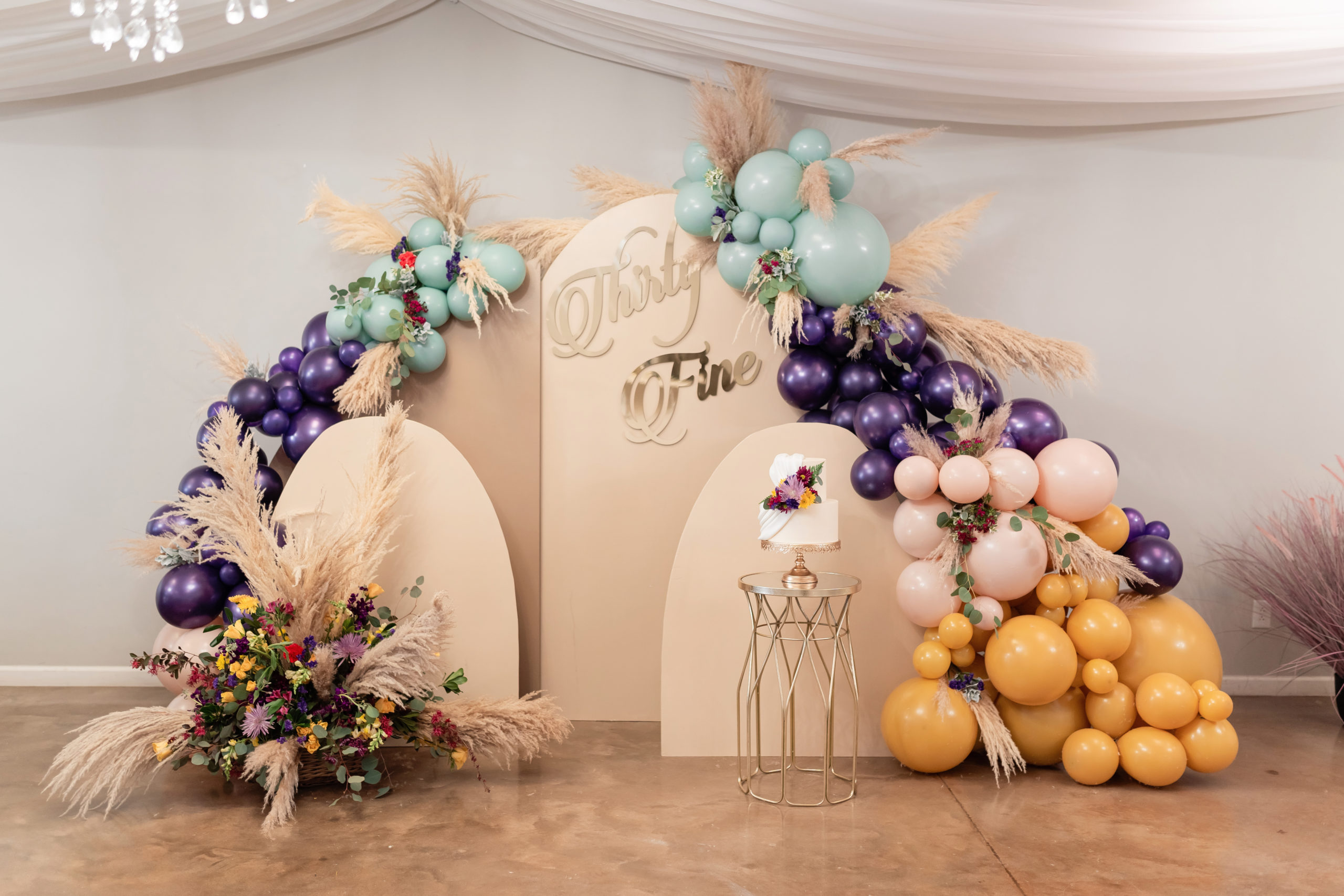 Thirty Fine Birthday Decor - Magical Moments Event Center